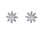 Diamond Marquise earrings in Platinum for Rahul