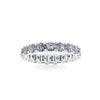 2.40 Carat White Diamond Eternity Band in Platinum 950 - FERRUCCI & CO. Jewelry
