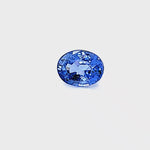 GIA Certified 7.96 Carats Medium Blue Natural Sapphire Oval Cut UnHeated