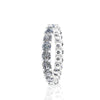 2.40 Carat White Diamond Eternity Band in Platinum 950 - FERRUCCI & CO. Jewelry