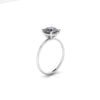 GIA Certified 2.01 Carat Cushion Diamond H color Platinum Solitaire - FERRUCCI & CO. Jewelry