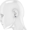 Catherine Taylor Custom 2+ carat Diamond Earrings in Platinum