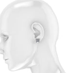 Catherine Taylor Custom 2+ carat Diamond Earrings in Platinum