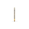 18 Karat Thin Yellow Gold Diamonds Pavé Stackable Band Ring