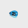 14.85 Carats Intense Blue Aquamarine Pear Drop Cut
