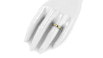 18 Karat Yellow Gold 2mm Square Band
