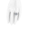 GIA Certified 1.75 Carat Oval Diamond Halo Engagement Ring in Platinum 950 - FERRUCCI & CO. Jewelry