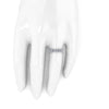 2.40 Carat White Diamond Eternity Band in Platinum 950 - FERRUCCI & CO. Jewelry