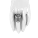Silver Solid Dragon Ring