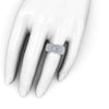 4.60 Carat Wide White and Black Diamond White and Yellow 18 Karat Gold - FERRUCCI & CO. Jewelry