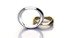Eternity Love Waves 18k gold Band