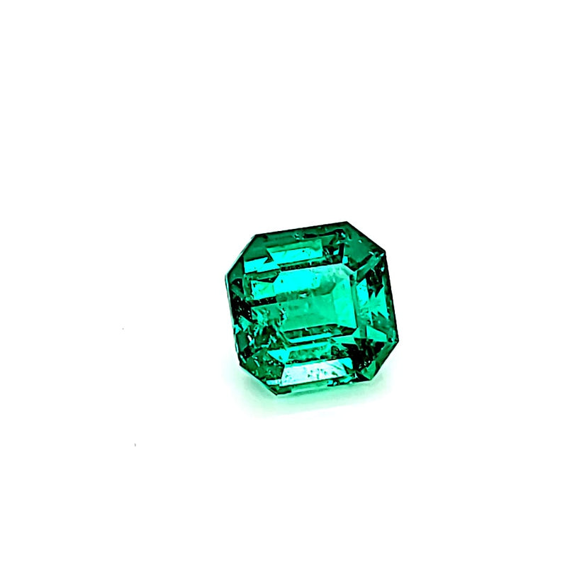 7.56 Ct Emerald GRS Certified Intense Green, Very Eye Clean Mineral