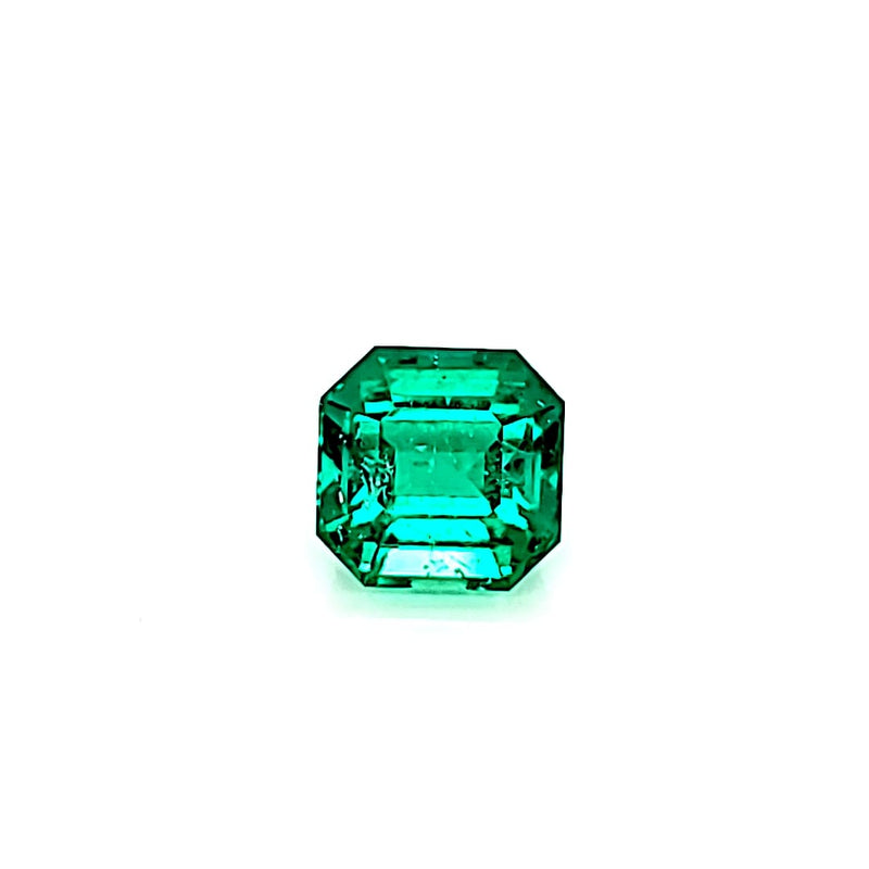 7.56 Ct Emerald GRS Certified Intense Green, Very Eye Clean Mineral