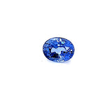 GIA Certified 7.96 Carats Medium Blue Natural Sapphire Oval Cut UnHeated