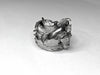 Horse wind mane ring Sterling Silver