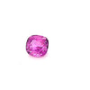 6.56ct Pink Unheated Natural Sapphire Cushion Cut GRS Certified