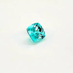 3.78ct Paraiba Tourmaline Neon Color Cushion Cut