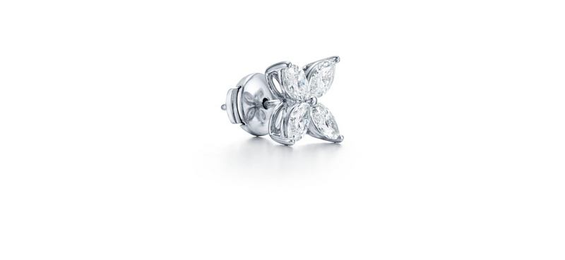 Catherine Taylor Custom 2+ carat Diamond Earrings in Platinum